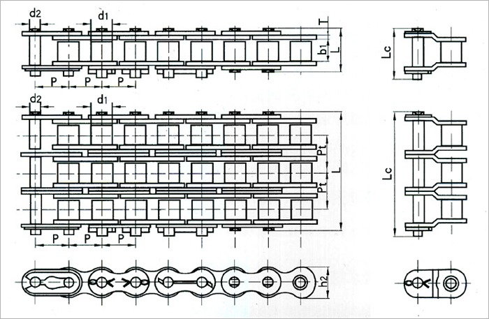A系列短節距精密滾子鏈